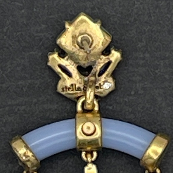 Stella And Dot Pierced Post Dangle Chandelier Stud Earrings - Picture 4 of 9